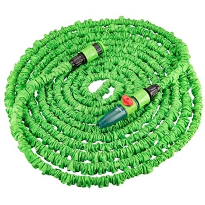 Termék főképe Verto flexibilní zahradní hadice 15G890, 7,5-22m, 9,5mm, 12bar, zelená, sada