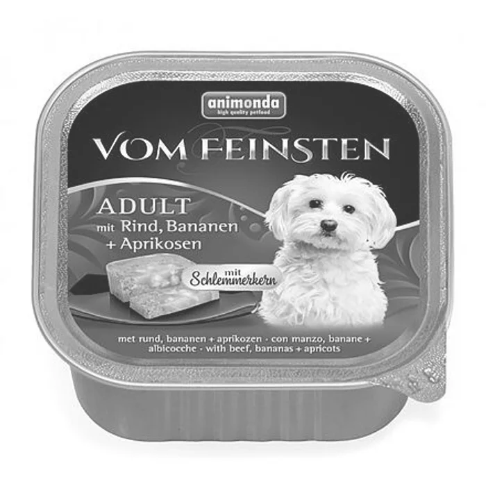 Termék főképe V.Feinsten CORE hovězí, banán + meruňky pro psy 150g