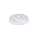Fedél (rPET) szívószál nyílással átmérő 90mm [100 db]