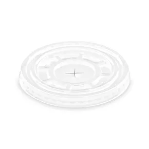Tető (rPET) keresztlyukkal átlátszó átmérő 95mm [50 db]