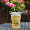 Tető (rPET) keresztlyukkal átlátszó átmérő 95mm [50 db]