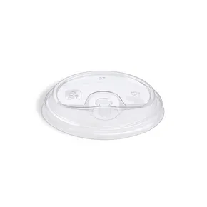 Ivólyukas tető (rPET) átlátszó pohárhoz átmérő 90mm [100 db]