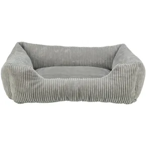 Vital Bed JONNA ortopédikus téglalap alakú fekvőhely, manchesteri plüss, szürke80 x 60 cm