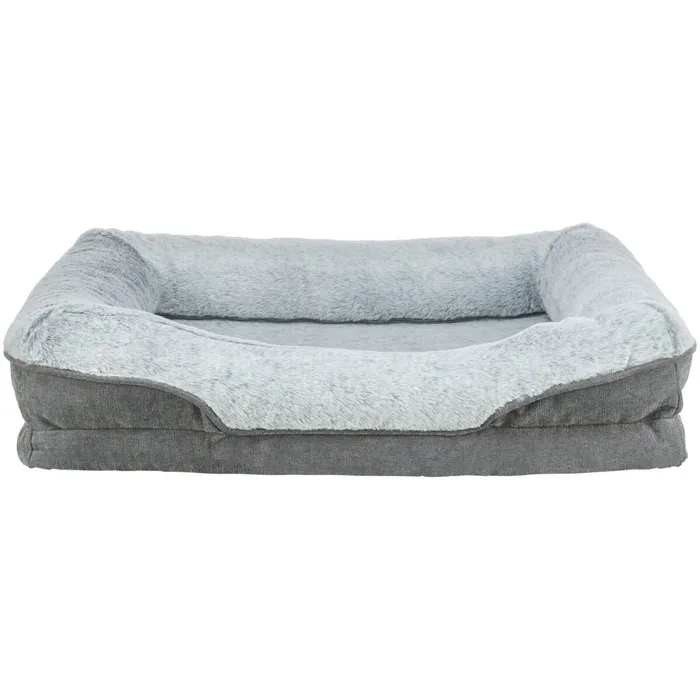 Termék főképe Vital Bed LINO, ortopedický obdélníkový pelech, šedá/světlešedá110 x 75 cm