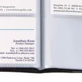 Következő termékkép Névjegykártya, fekete, matt, 192 db, SIGEL