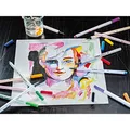 Száljelölő rugalmas ecsetvéggel STABILO Pen 68 ecset ARTY - 30 db-os készlet