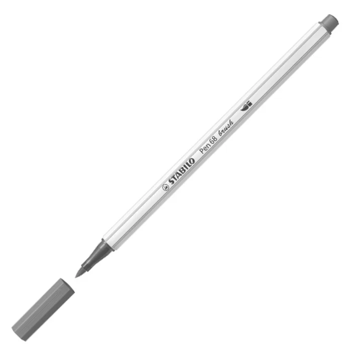 Termék főképe Vláknový fix s flexibilním štětcovým hrotem STABILO Pen 68 brush lila [1 ks]