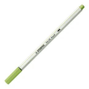 Száljelölő rugalmas ecsetvéggel STABILO Pen 68 ecset pisztácia [1 db]