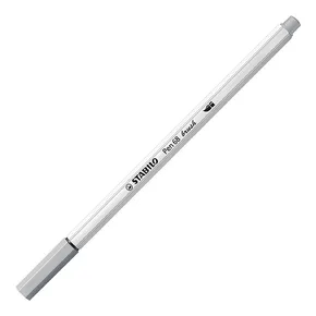 Száljelölő rugalmas ecsetvéggel STABILO Pen 68 ecset hideg szürke [1 db]