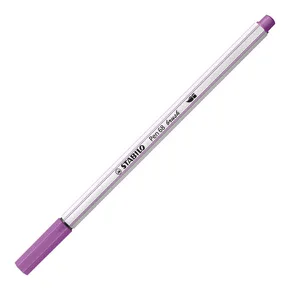 Száljelölő rugalmas ecsetvéggel STABILO Pen 68 ecset szilva [1 db]