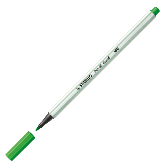 Termék főképe Vláknový fix s flexibilním štětcovým hrotem STABILO Pen 68 brush světle zelená [1 ks]