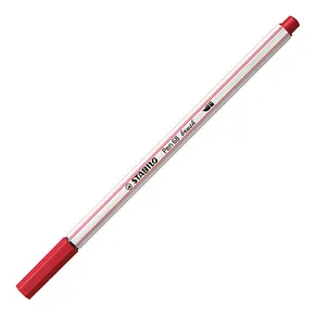 Száljelölő rugalmas ecsetvéggel STABILO Pen 68 ecset sötétvörös [1 db]