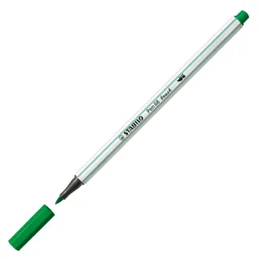 Száljelölő rugalmas ecsetvéggel STABILO Pen 68 ecset zöld [1 db]
