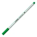 Száljelölő rugalmas ecsetvéggel STABILO Pen 68 ecset zöld [1 db]