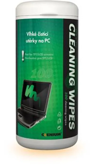 Termék főképe Vlhčené utěrky na PC v dóze - 100ks