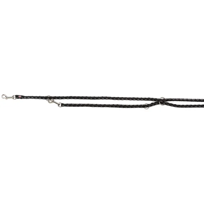 Termék főképe Vodítko CAVO kulaté prodlužovací - černá/stříbrná S-M:2,00m/12mm
