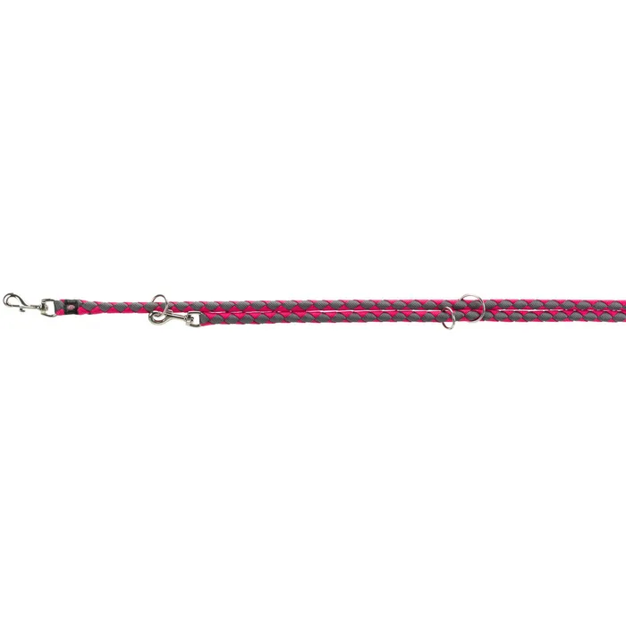 Termék főképe Vodítko CAVO kulaté prodlužovací - fuchsie/grafit L-XL:2,00m/18mm