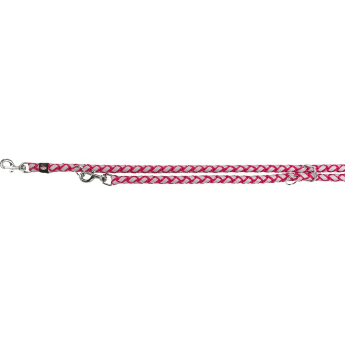 Termék főképe Vodítko CAVO kulaté reflexní přepínací - fuchsie L-XL:2,00m/18mm