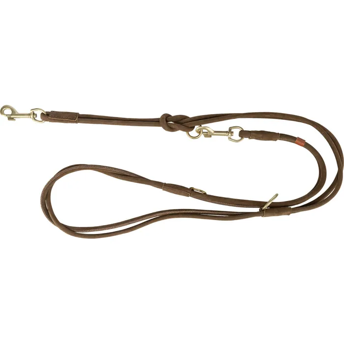 Termék főképe Vodítko PURE kožené kulaté nastavitelné, S: 2 m/ 10 mm, hnědá
