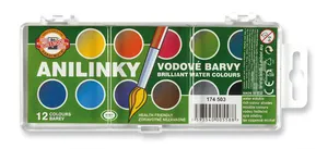 Vízszínek ragyogó (Anilinky) - 12 Shades 174503