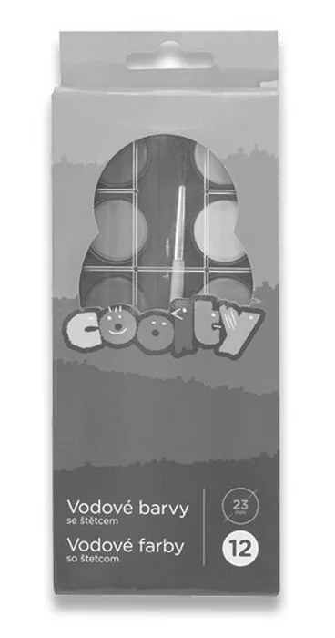 Termék főképe Vodové barvy Coolty 12 barev, průměr 23 mm
