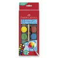 Faber-Castell akvarellkréták 12 színben, 24 mm átmérőjű