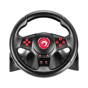 Kormánykerék Marvo GT-903, kormány pedállal és váltókarral, 16 tl., USB, fekete