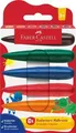 Faber-Castell viaszpasztellkréta - 6 szín