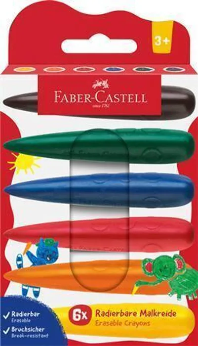 Termék főképe Voskové pastelky do dlaně Faber-Castell - 6 barev