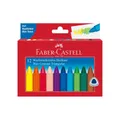 Faber-Castell Wax Triangular Crayons 12 szín, háromszögletű