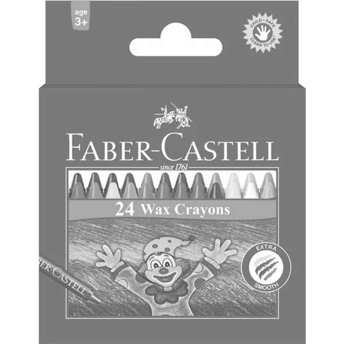 Termék főképe Voskovky kulaté, pap.krabička 24ks Faber Castell