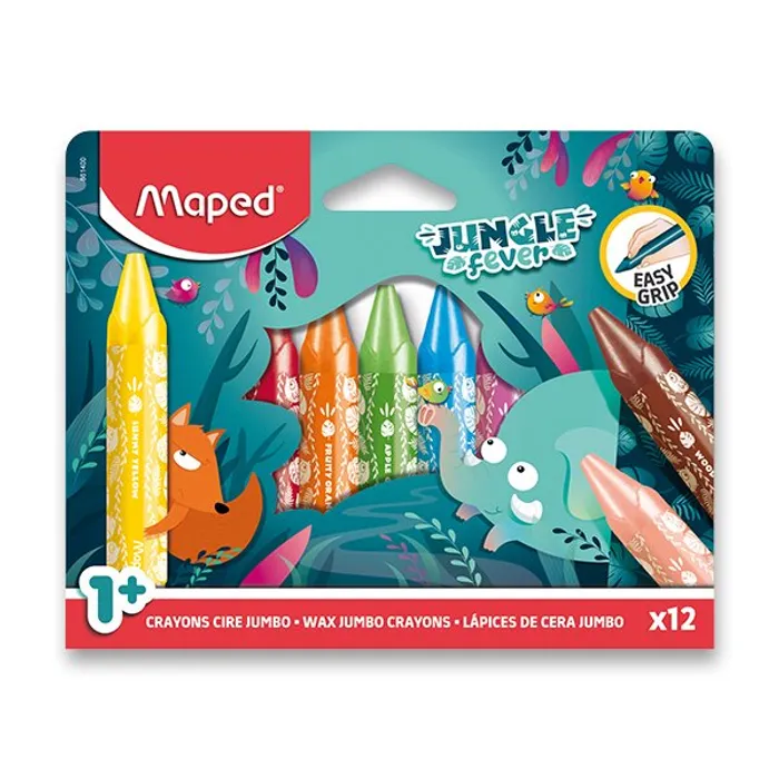 Termék főképe Voskovky Maped Jungle Fever Jumbo 12 barev