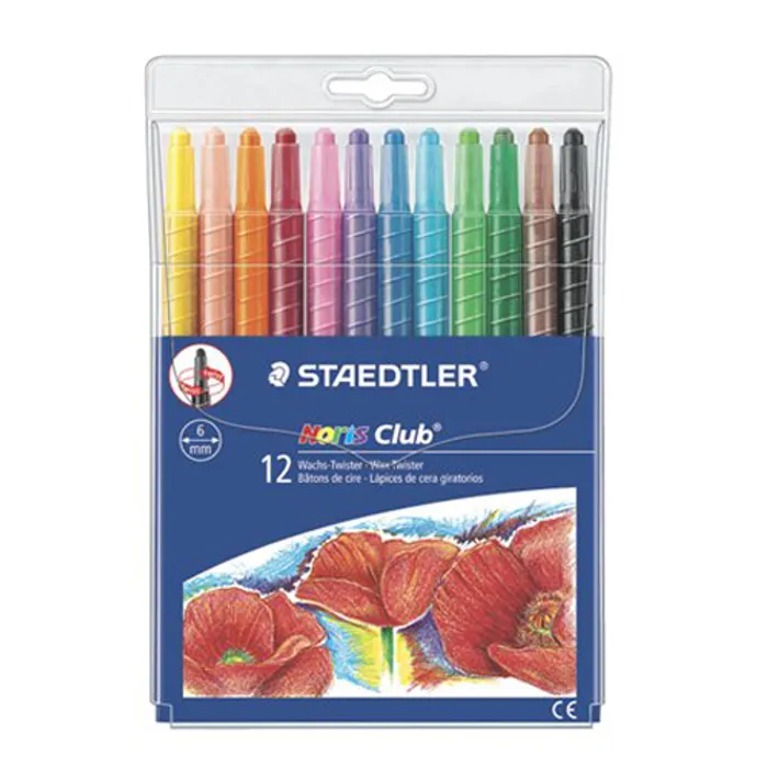 Termék főképe Voskovky "Noris Club", 12 barev, vytáčecí, STAEDTLER