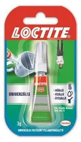 Pillanatragasztó, 3g, HENKEL "Loctite Super Bond"