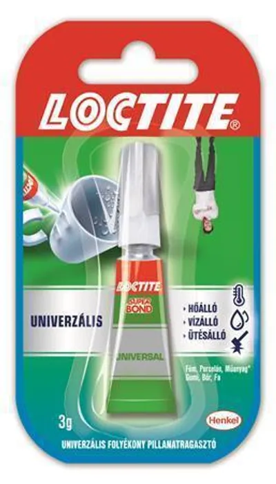 Termék főképe Vteřinové lepidlo, 3g, HENKEL "Loctite Super Bond"