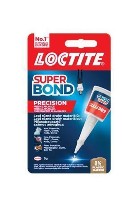 Termék főképe Vteřinové lepidlo, 5g, HENKEL "Loctite Super Attak Precision"