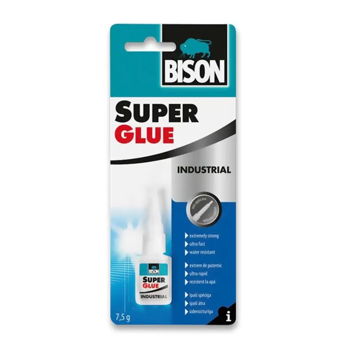 Termék főképe Vteřinové lepidlo Bison Super Glue Profi 7,5 g