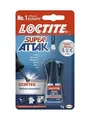Pillanatragasztó, 5 g, HENKEL "Loctite Super Attak Easy Brush"