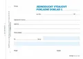 Következő termékkép Výdajový doklad A6, jednoduchý, 100 listů 1036
