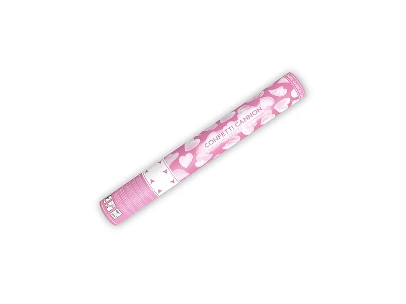 Termék főképe Vystřelovací konfety srdíčka bílé 40cm [1 ks]