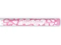Lövöldözős konfetti szívek fehér 60cm [1 db]