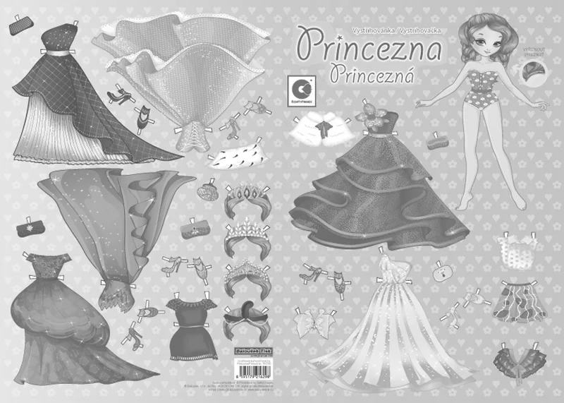 Termék főképe Vystřihovánka Princezna