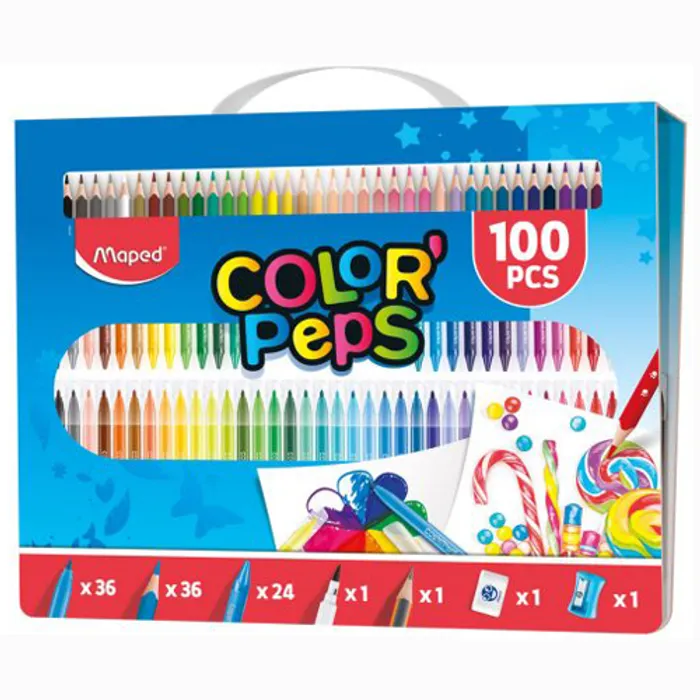 Termék főképe Výtvarná souprava Color’Peps Box 100 ks