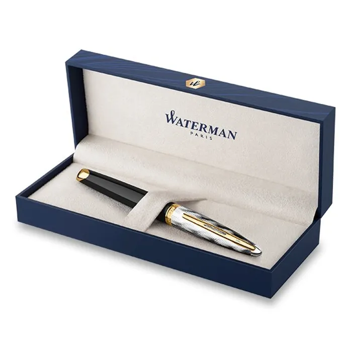 Termék főképe Waterman Carene Reflections of Paris SE DLX Black GT plnicí pero hrot M