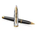 Waterman Carene Reflections of Paris SE DLX Black GT töltőtoll F hegyű