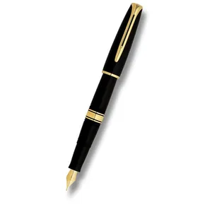 Waterman Charleston Ebony Black GT töltőtoll, F hegyű