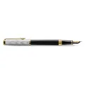 Waterman Exception Reflections of Paris SE DLX Black GT töltőtoll M hegye