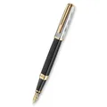 Waterman Exception Reflections of Paris SE DLX Black GT töltőtoll M hegye