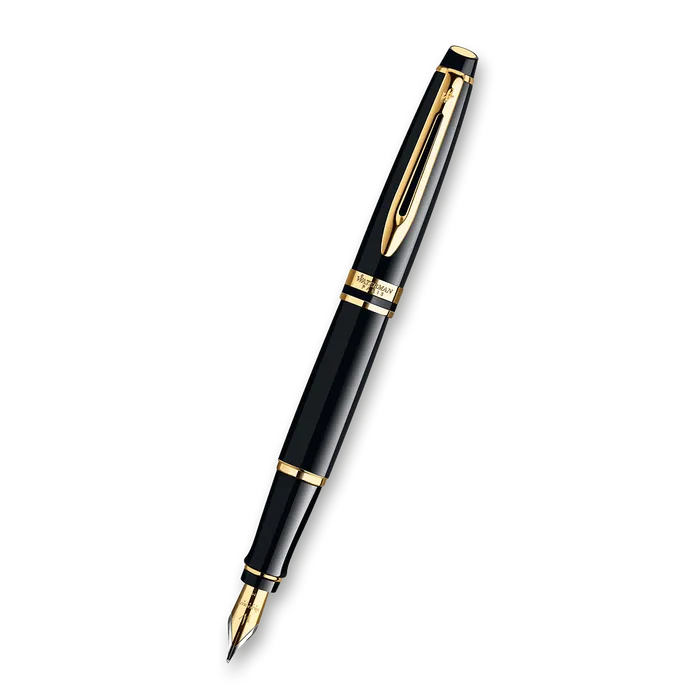 Termék főképe Waterman Expert Black Lacquer GT hrot F