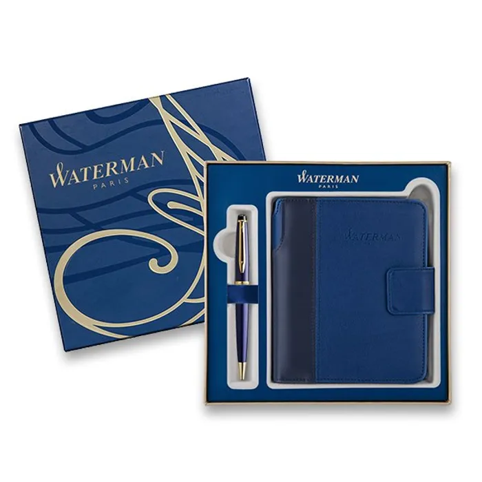 Termék főképe Waterman Expert Blue GT kuličková tužka, dárková kazeta se zápisníkem